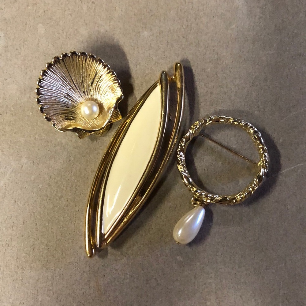 Golden Brooch